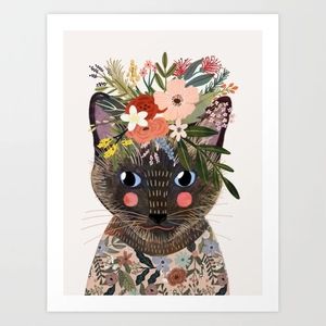 Cat Art Print